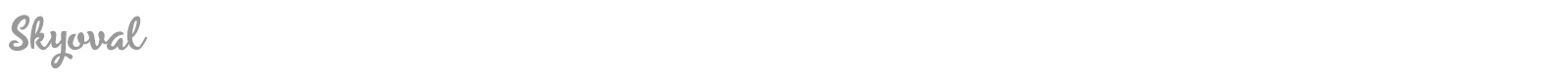 Skyoval font preview